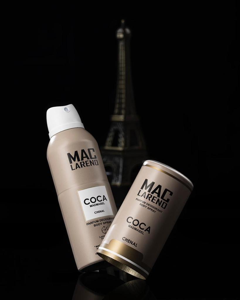 اسپری بدن دئودورانت مک لارنو رایحه کوکو شنل مادمازل