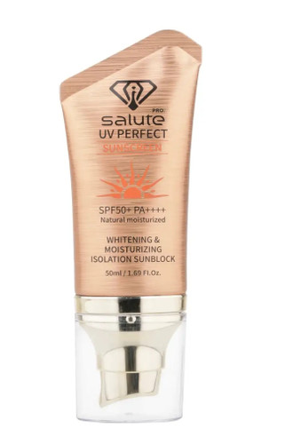 کرم ضد آفتاب بیرنگ صورت سالوته پرو SPF 50 مدل UV Perfect محافظ ++++PA مناسب برای انواع پوست حجم 50 میلیلیتر