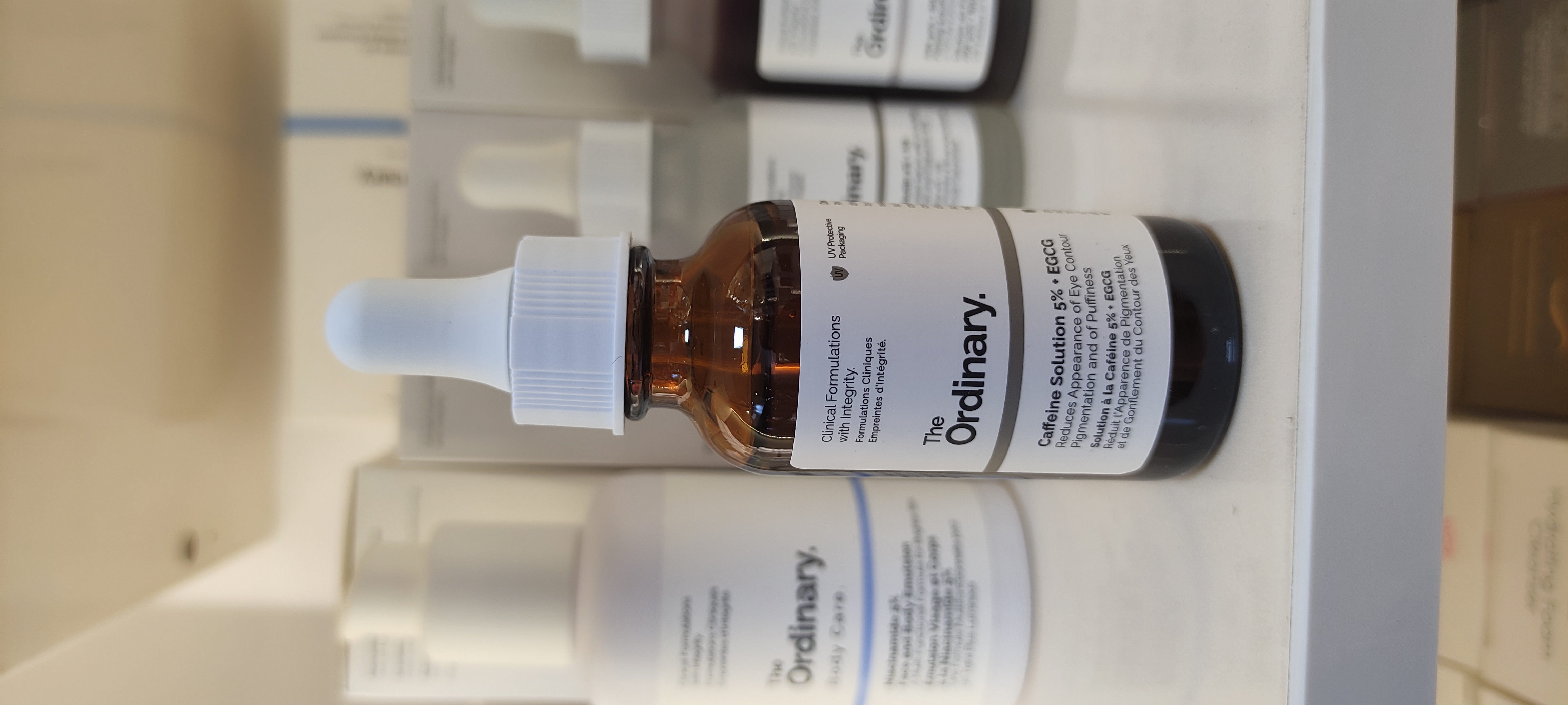 سرم کافئین اوردینری (100%اصل) ضد تیرگی و پف دور چشم